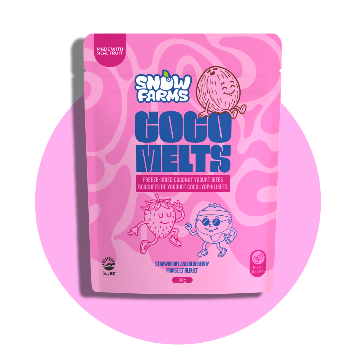 Coco Melts - Strawberry & Blueberry