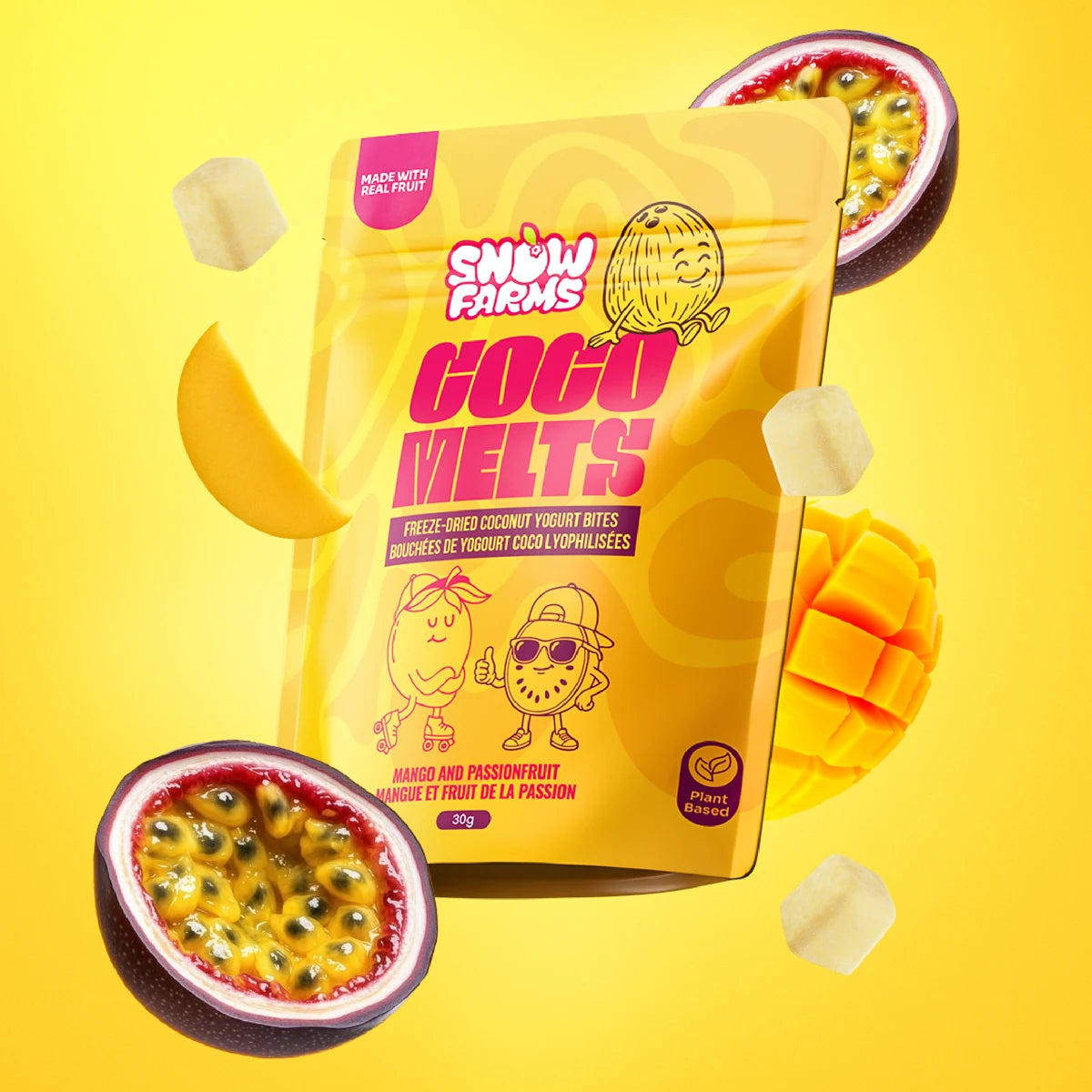 CocoMelts – Mango & Passionfruit — latest campaign artwork